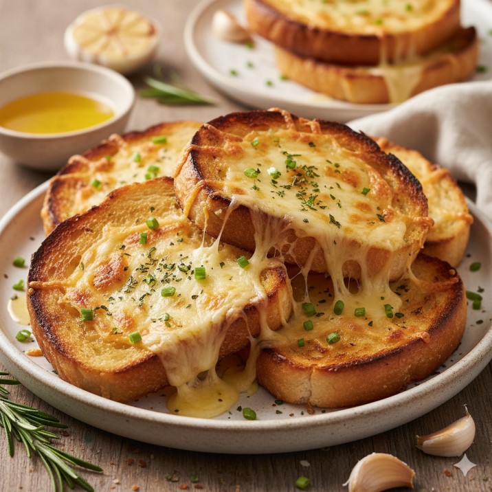 Garlic Cheese Butter Toast